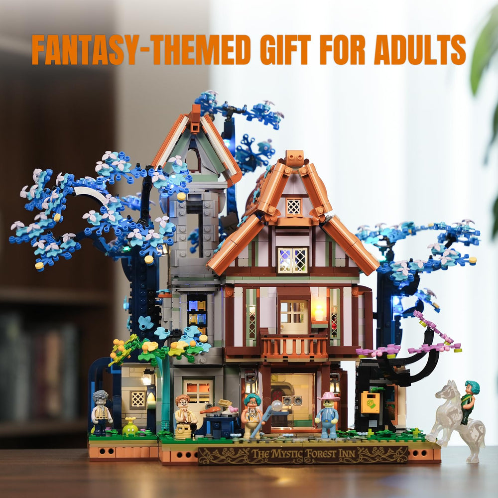 Lumibricks Sylvan-Inn six-color lighting lets you customize moods.