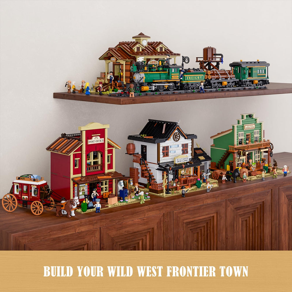 Lumibricks Tool displays and wagon frame deliver immersive display and play.
