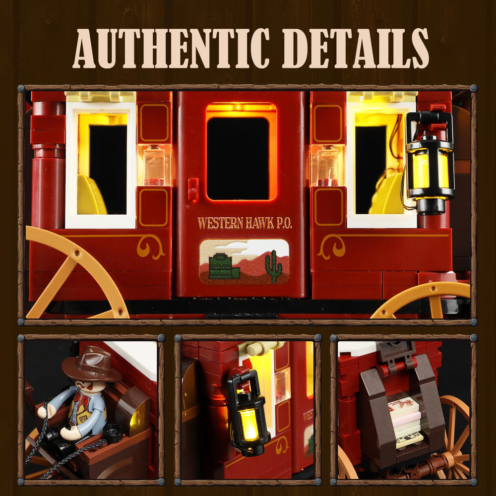Lumibricks Post Office Mail Delivery action adds storytelling potential.