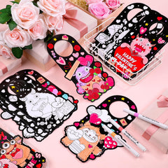 Lunmon Valentine door hanger kit with 24 styles inspires festive decorating and thoughtful gifting