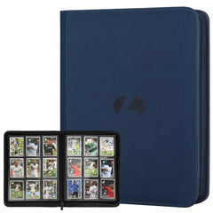 LUNNSHO trading card binder front cover demonstrates sturdy, portable protection for your collection.