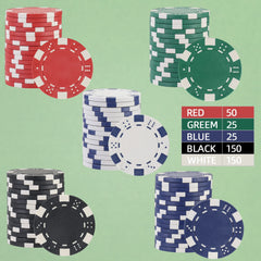 LUOBAO 39mm diameter poker chips ensure smooth handling and consistency
