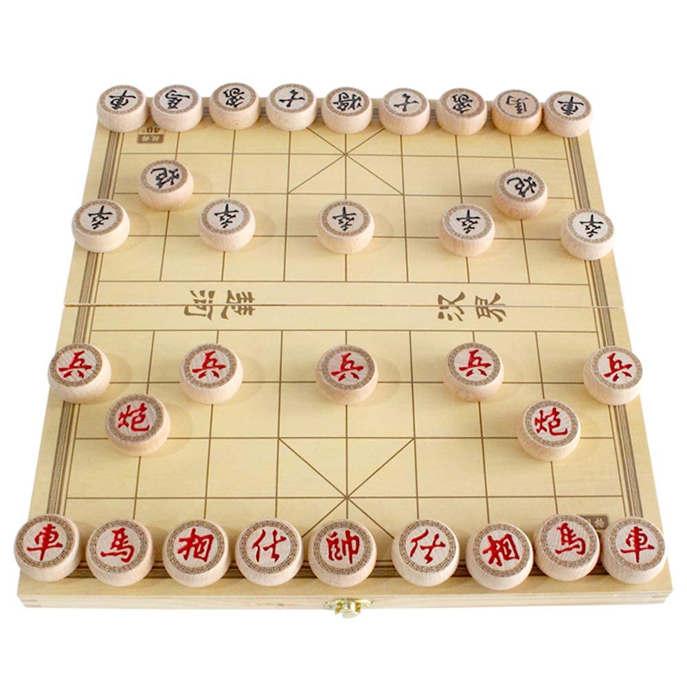 Luoyer 14inch foldable Xiangqi board ready for travel and quick setup