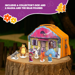 LUPPA Masha and the Bear figures hand painted detail