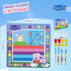 LUPPA Peppa Pig Water Doodle Mat size 100cm x 100cm for big play area