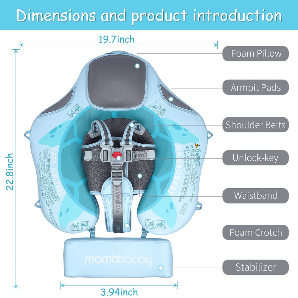 Lurui non-inflatable design for quick setup and leak-free use.