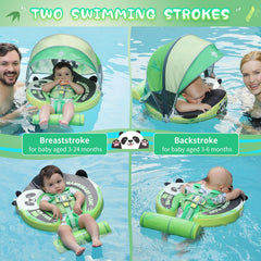 Lurui UPF50+ canopy blocks sun exposure during pool time