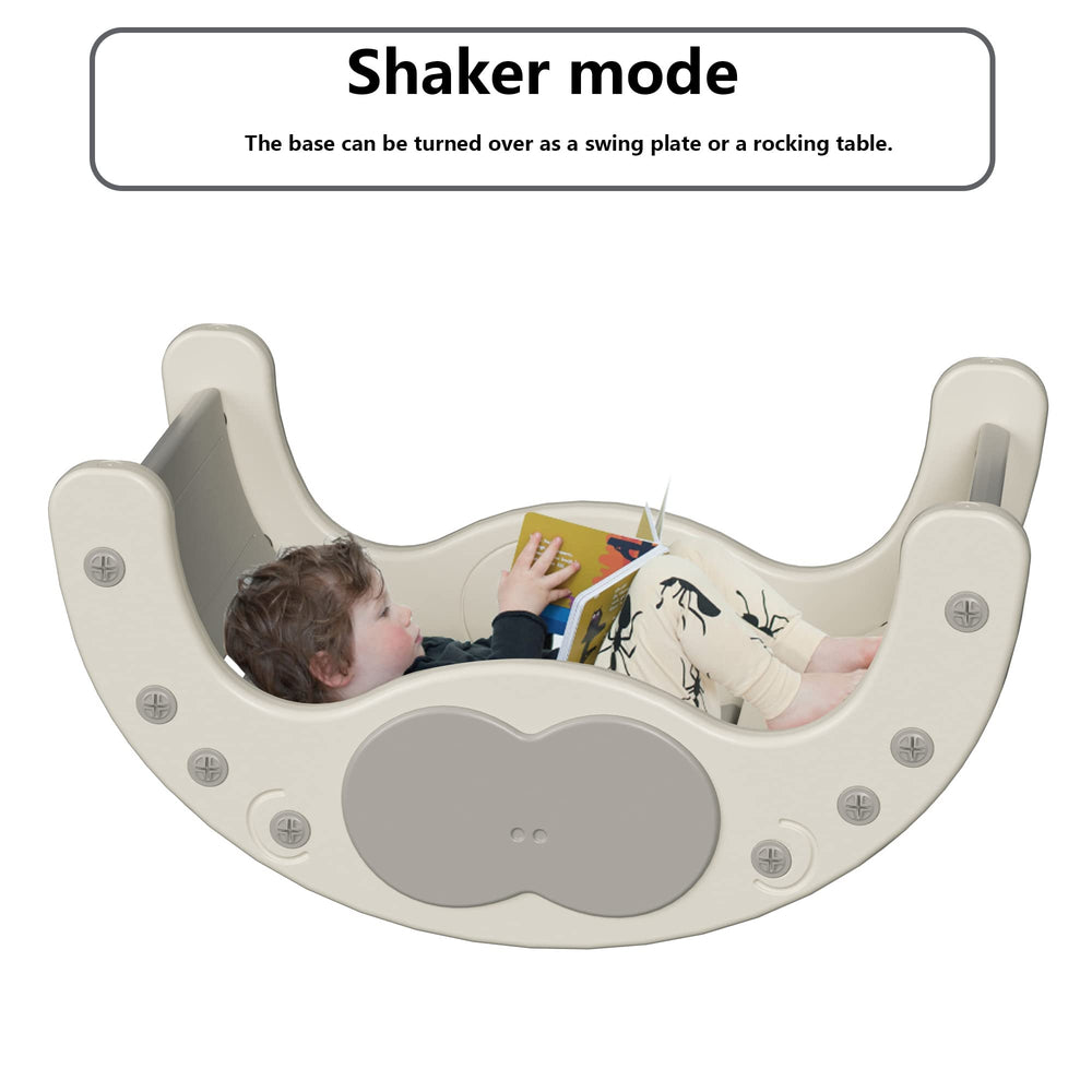 LUUYOUU 4-in-1 safe non-toxic materials emphasize child-safe construction.