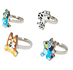 Luv Her Bluey kids rings four-piece set for stylish dress-up