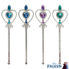 LUV HER lightweight kid-safe crown and wand in icy blue with comfortable wear.