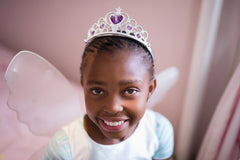 LUV HER silver wand close-up, safe, lightweight design ideal for party activities.