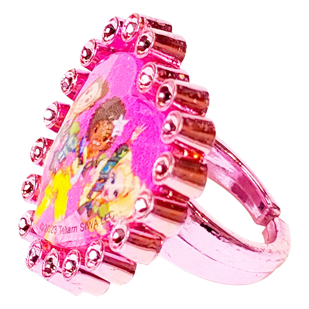LUV HER XOMG POP bead bracelets closeup showcasing colorful beads for creative styling.