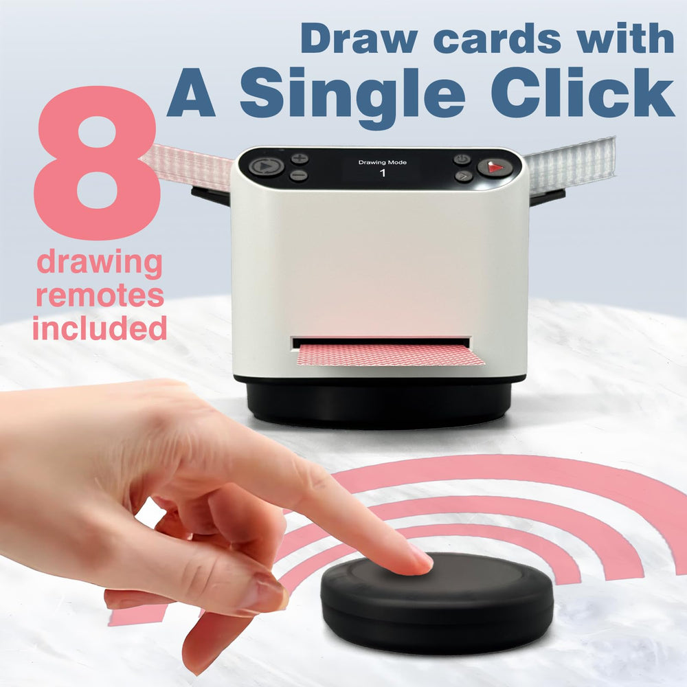 LuxeVoy adjustable card trays accommodate various deck sizes