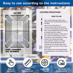Luxiv instruction card accompanies quick setup and use