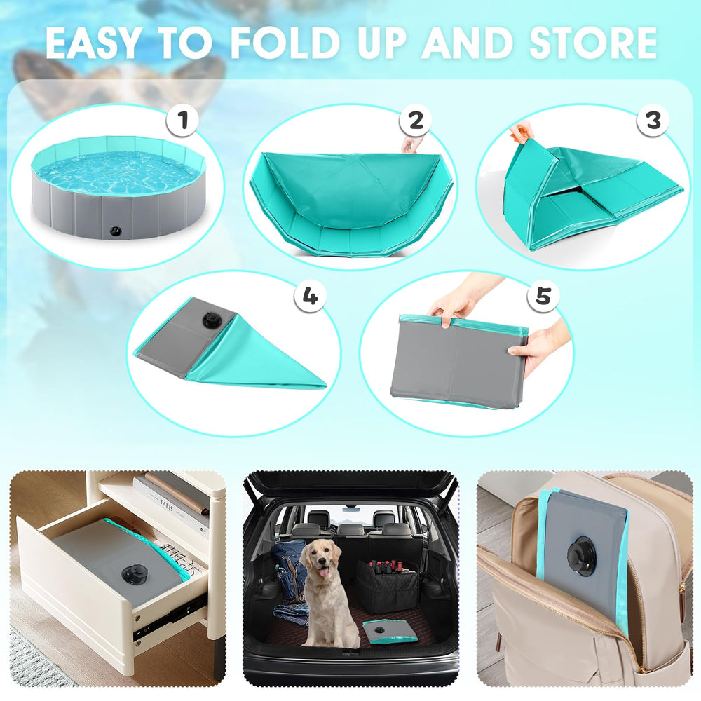 LuxPool portable design suits indoor and outdoor use