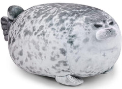 LUXSIT seal pillow 23.8 inch cuddle size for lounging and naps.