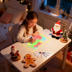 LuxuMach LED note board offers color options to energize notes.