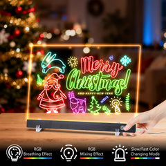 LuxuMach acrylic dry erase panel is durable and wipe-clean.