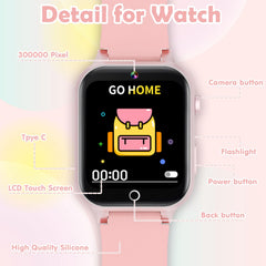 Luyiilo Kids Games Watch durable film protection guards screen