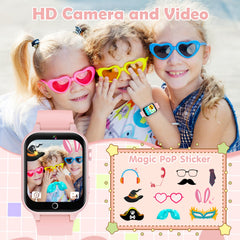 Luyiilo Kids Games Watch screen close-up with responsive touch display