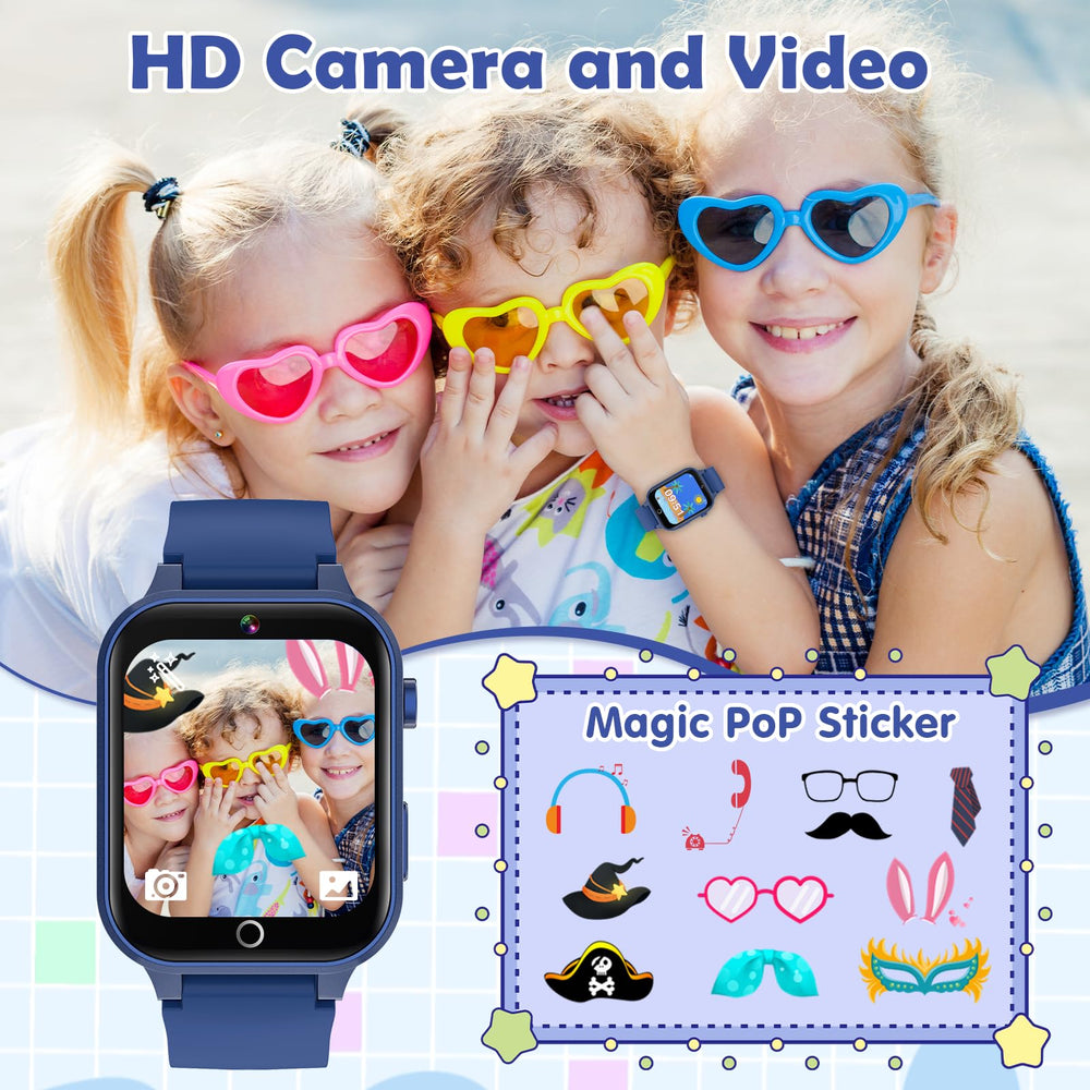 Luyiilo Kids Smart Watch 26 games graphic, engaging activities for problem solving