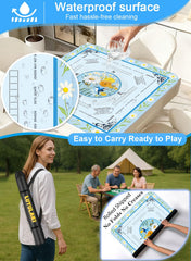 LUYULAKI printed rules help beginners learn during play.
