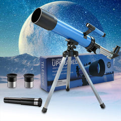 Luzsco Kids Telescope shows Moon craters for budding stargazers.