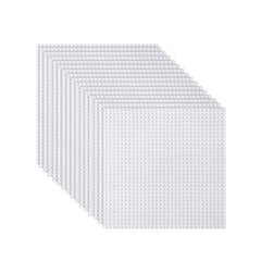 LVHERO Classic baseplates top view showing a 16-pack for versatile brick building.
