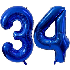 LVMOQIQIU 40-inch navy blue balloon uninflated, quick setup for party decor.