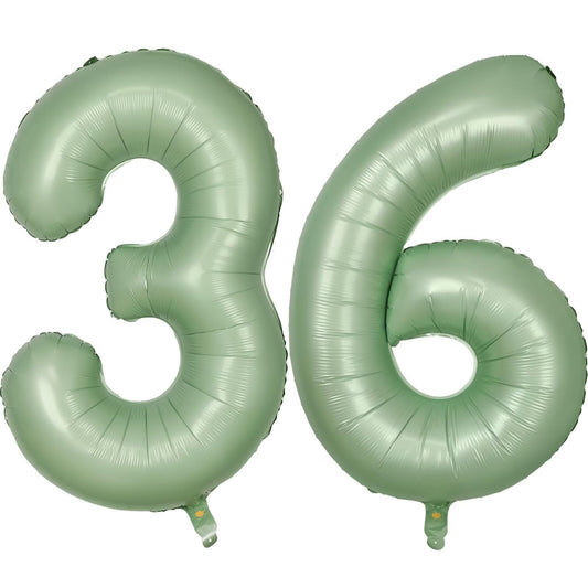 LVMOQIQIU 40inch olive-green foil balloon adds bold color to any party backdrop