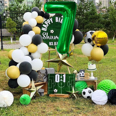 LVMOQIQIU green large foil number 41 balloons for bold event accents.