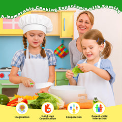 LWWTBS blunt edges and soft handles promote safe, confident exploration of kitchen tasks.