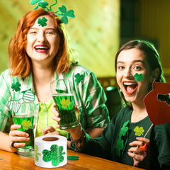 Lxzyu 3.8 cm shamrock sticker ideal for crafts and cards
