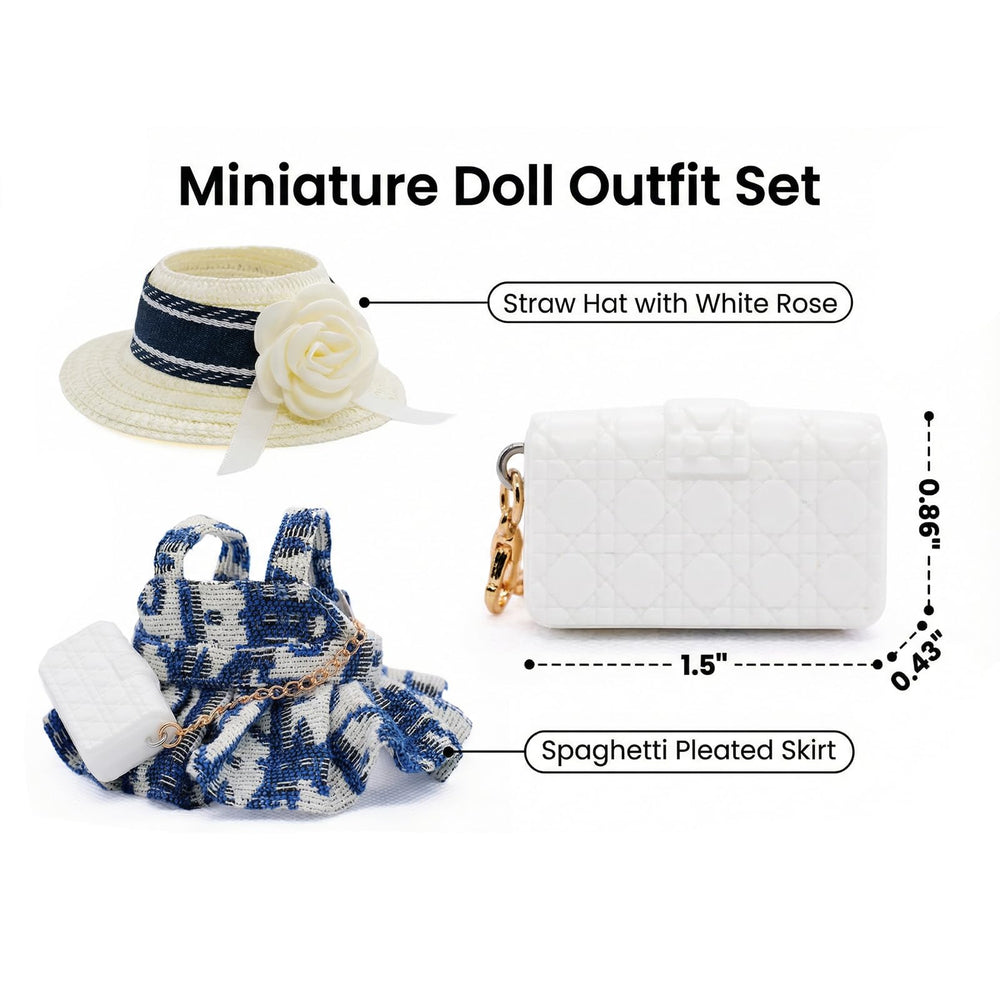 LYBHYQTII blue hat adds instant trend-ready flair to your doll.