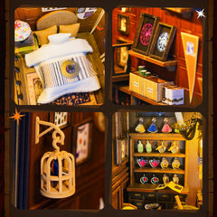 Lycidae Wooden puzzle pieces fit together, showcasing craftsmanship.