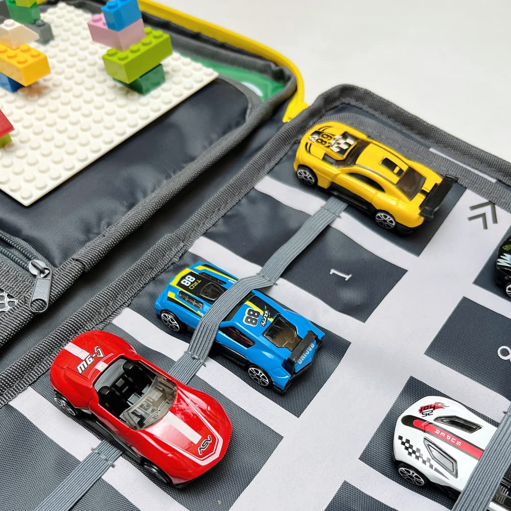 Lycnufrewolf portable play case zipper closure ensures secure storage.