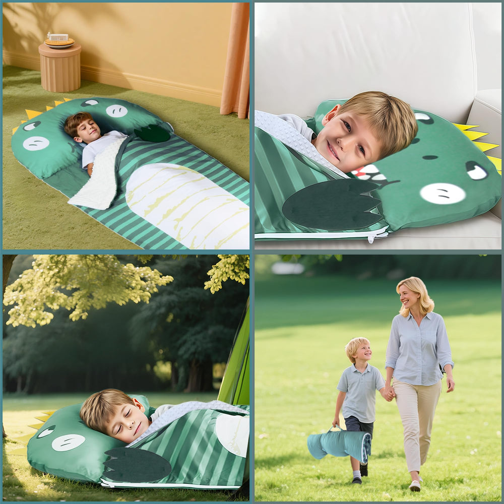 Lydaz multipurpose nap mat serves as blanket and play surface.