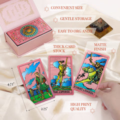 LYINGFISH standard Waite deck suitable for beginners and enthusiasts with reliable meanings.