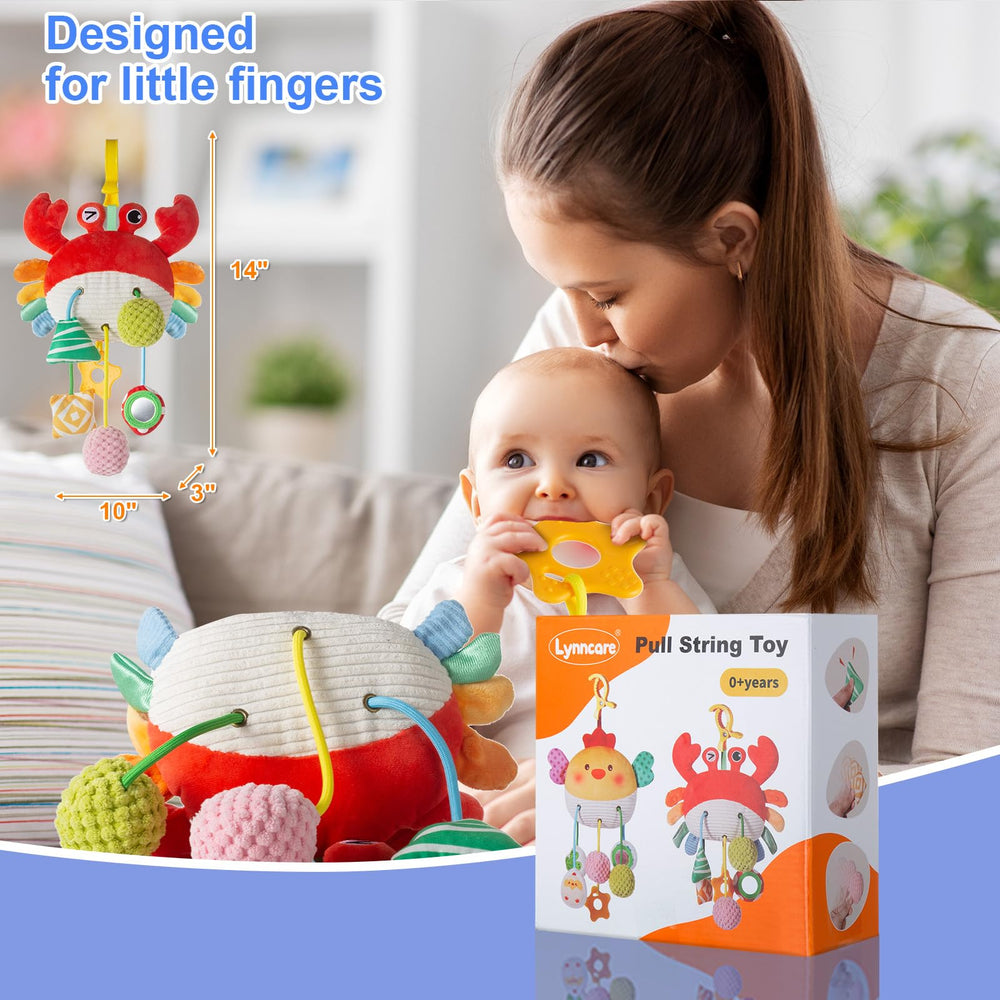 Lynncare newborn gift idea car seat toy for celebrations