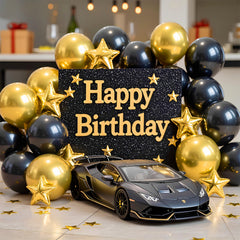 LYNSP ideal for birthdays and weddings; black and gold tones boost festive atmosphere