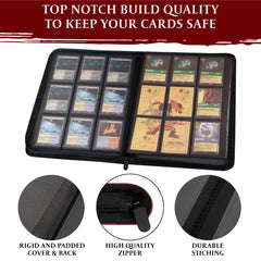 360-degree side-loading pockets prevent scratches and simplify handling.