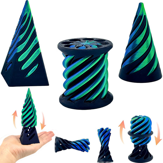 Lyzbbsoy Impossible Cone pack display shows a captivating desk centerpiece for concentration