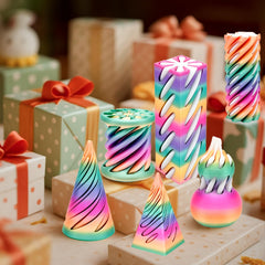Lyzbbsoy Impossible Cone spiral motion provides mesmerizing visual interest.