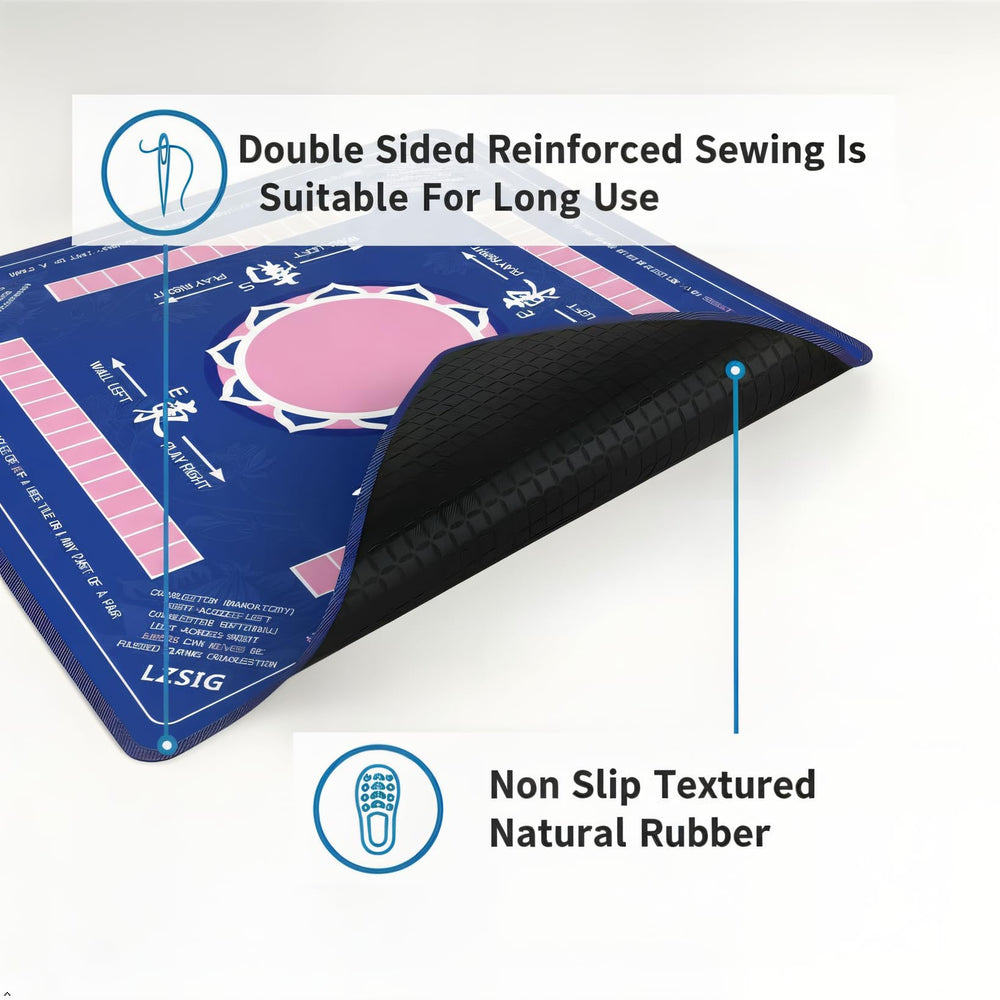 LZSIG mat with water-resistant surface easy to wipe clean after spills