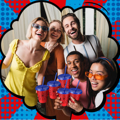 Lzuhoa spider cups are sturdy plastic for reliable serving.