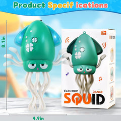 LZZAPJ octopus displays colorful lights with music for engaging playtime.
