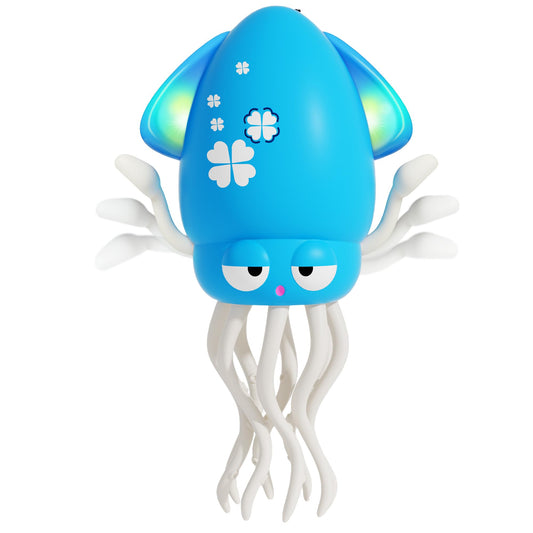 LZZAPJ Electric Dancing Octopus with lights enhances visual engagement for babies.