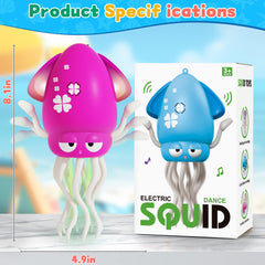 LZZAPJ octopus silent mode provides quiet playtime options.
