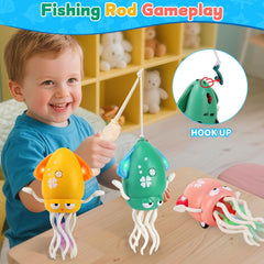 LZZAPJ octopus charges via USB for longer play without disposable batteries.