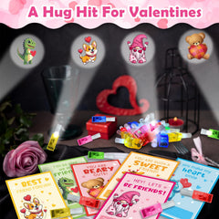 M AMFEOV valentines day photo opportunities with glowing finger lights.